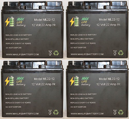 Batteries & Battery Chargers Max Life Battery ML22-12MP443