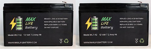 Batteries & Battery Chargers Max Life Battery ML7-12MP2100