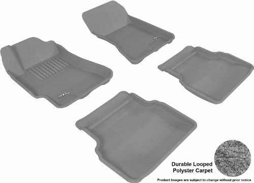 3D MAXpider U-ACE SUBARU IMPREZA 2002-2007 CLASSIC GRAY R1 R2 L1SB00502201 Floor Mat Floor Mats Custom Fit 3D MAXpider L1SB00502201