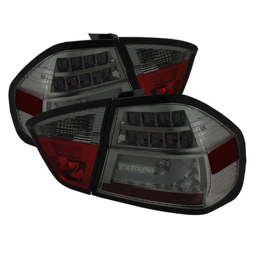 Tail Light Assemblies Spyder Auto ALT-YD-BE9006-LBLED-G2-SM