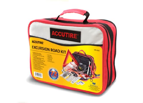 Accutire (MS-4032) 72-Piece Emergency Medical and Road Safety Kit Safety Kits Accutire MS-4032
