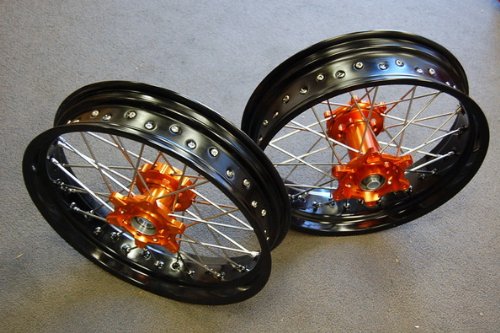 Rims PCC PCC KTM SUPERMOTO17/17 ORANGE RMT03