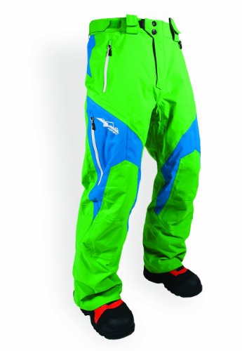 HMK Men's Peak 2 Pants (Green/Blue, Medium) Pants & Chaps HMK HM7PPEA2GBM