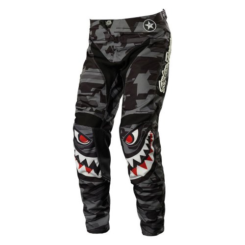 Troy Lee Designs GP P-51 Men's Motocross/Off-Road/Dirt Bike Motorcycle Pants - Gray / Size 34 Protective Pants Troy Lee Designs CAT125334