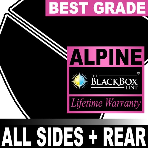 Ford Escort Wagon 94 1994 Precut Window Tint - Super High Heat Rejection Black Box Alpine - F5R5 Window Tinting Kits The Black Box Tint 105200010334-94-5% All Windows