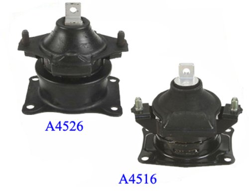 M229 4526 4516 03-07 Honda Acura 2.4L Set 2PCS Engine Motor Mount 03 04 05 06 07 Engine Mounts MotorKing M229