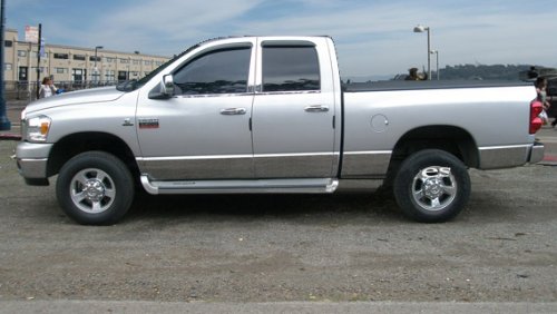 98-01 Dodge Ram Quad Cab 4 Door Long Bed Rocker Panel Trim Body Side Moulding 8.5 Wide 12PC Side MaxMate RP-DG448