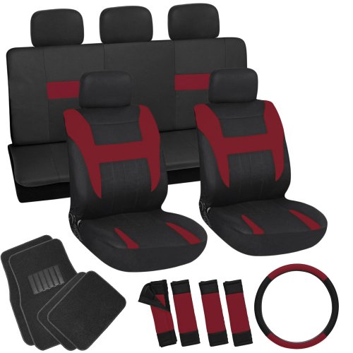 Universal Fit Oxgord SCNO16-ED-RD-BK_MT-100-Black