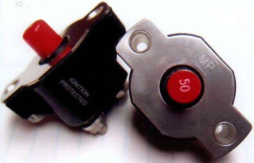 QUALITY!!! 30A Marine CIRCUIT BREAKER Mercruiser Indmar Volvo 32V ABYC UL PANEL MOUNT MANUAL RESEST, Fast Shipping! Circuit Breakers