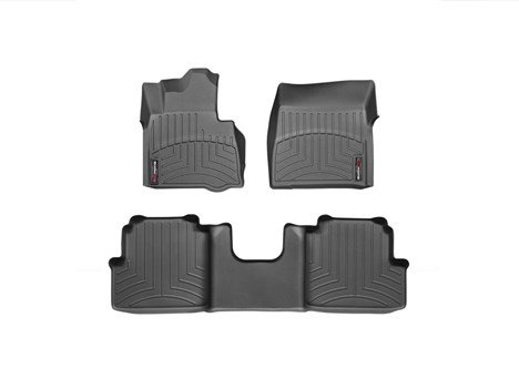 2013 Mercedes-Benz G-Class Sedan Black WeatherTech Floor Liners (Full Set: 1st & 2nd Row) Custom Fit WeatherTech 444941-442212-Gclass