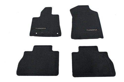 Genuine Toyota Accessories PT206-34121-20 Carpet Floor Mat for Select Tundra Models Custom Fit Toyota PT206-34121-20