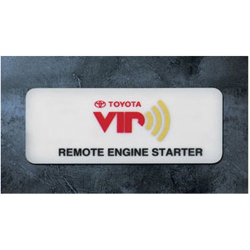 Genuine Toyota Accessories PT398-0T100 Remote Engine Start Car Electronics Toyota PT398-0T100