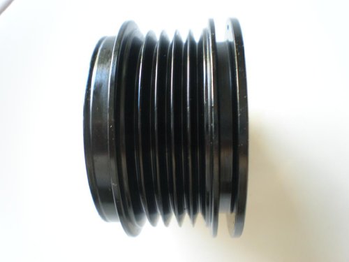 Alternator Clutch Pulley Fits Volvo C30, C70, S40, V50 2.4L & 2.5L, Volvo Europe C30, C70, S40, V50 2400 & 2500, Ford Europe Kuga 2500 F-00M-391-124, 1541451, 6M5T-10300-SA, 30773111, 36000207, 11347 Pulleys ZNP ZNP-28742