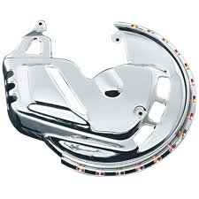 Kuryakyn Chrome Rotor Covers with Amber, Red & Blue, Ring of Fire for Honda 2001-2013 GL1800 & F6B Models (ex. Airbag Models) Accessory Lights Kuryakyn DS20400438