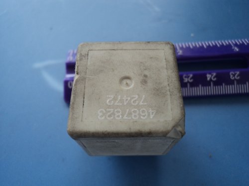 Air Conditioning Relay, Chrysler, 4687823, 72472, 4 pin 