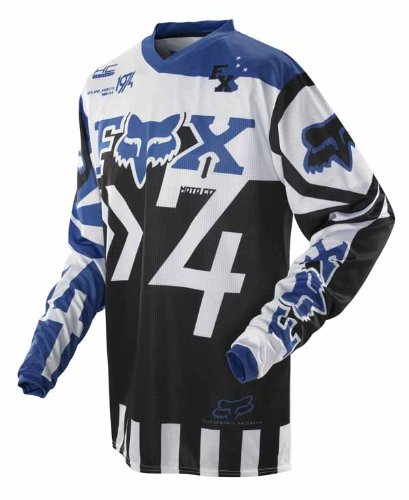 Fox Racing 2014 HC Jersey - Anthem (SMALL) (BLUE) Jerseys Fox Racing 06407-002-S