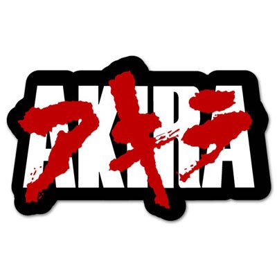 Akira Vynil Car Sticker Decal - Select Size Bumper Stickers, Decals & Magnets Sticky Pig t6 10