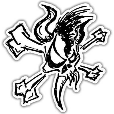 Bumper Stickers, Decals & Magnets Sticky Pig u-metallica5 4