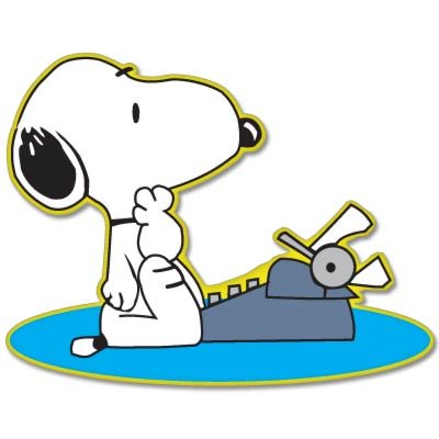 Bumper Stickers, Decals & Magnets Sticky Pig c-snoopy15 2.5