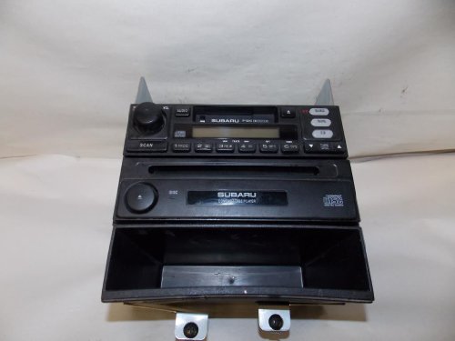 00-01 Subaru Legacy Outback Radio Tape 2000 2001 #2929 Radio Accessories Subaru 86201 AE08A