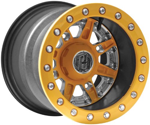 Hiper Wheel Sidewinder 2 Wheels - 12x10 - 5+5 Offset - 4/136,4/137 - Yellow , Position: Front/Rear, Wheel Rim Size: 12x10, Rim Offset: 5+5, Bolt Pattern: 4/136,4/137, Color: Yellow 1210-KCAYL-55-SBL-YL Rims Hiper Technology 1210-KCAYL-55-SBL-YL