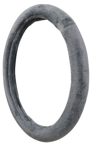 Allison 95-0137 Gray Super Plush Steering Wheel Cover Steering Accessories Allison 95-0137