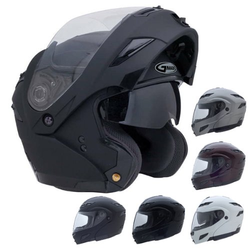 Helmets Gmax GMaxGM54SSolid-L-Wine Red