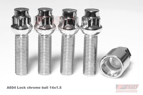 Wheel Studs FSID INNOVATION AMZ-Wheel Lock Ball A604 Chrome-14x1.5