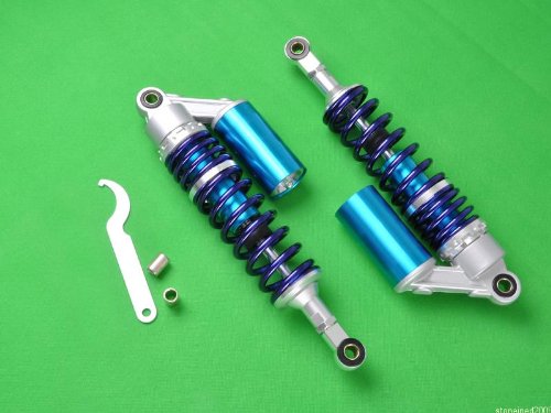 13.5 340mm A PAIR Air Nitrogen Shock Absorber Clevis For Honda Yamaha Cb 250 Oil Cleanup Absorbers Wotefusi PA71*