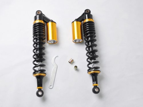 15 3/4 400mm Shock Absorbers For Suzuki Yamaha 450 Raptor 700 660 ATV Oil Cleanup Absorbers Wotefusi PA75*