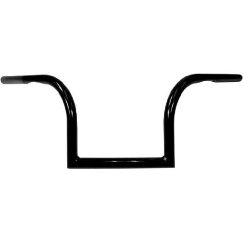 NYC Choppers 1in. Curves Ape Hanger Handlebar - 8in. Ape - Black , Color: Black, Handle Bar Size: 1in. NY-7340-08B Handlebars NYC Choppers NY-7340-08B