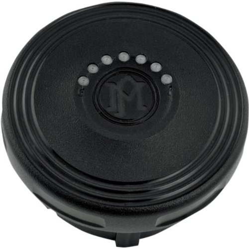 Performance Machine Merc Gas Cap With LED Fuel Light - Black Ops 0210-2025MRC-SM Gas Caps Performance Machine 0210-2025MRC-SM