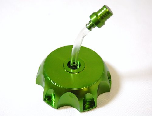5Z GREEN BILLET ALUM GAS CAP HONDA CRF50 XR GC05 Gas Caps PCC PCC GC05
