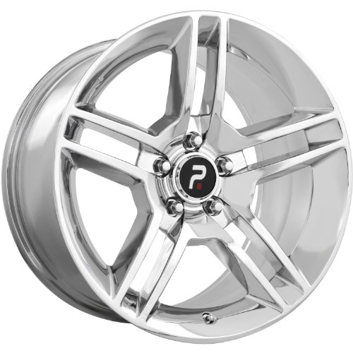 Strada Replicas 101 18 Chrome Wheel / Rim 5x4.5 with a 24mm Offset and a 70.6 Hub Bore. Partnumber 101C-816524 Car Strada Replicas 101C-816524