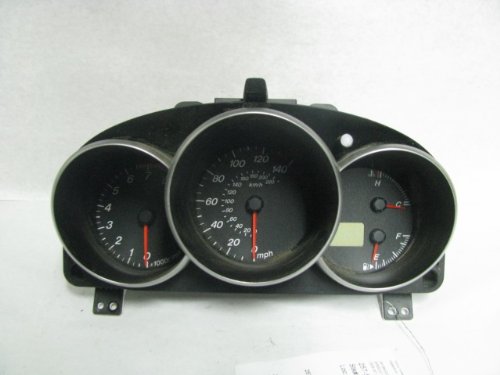 SPEEDOMETER CLUSTER Mazda 3 2004 04 2005 05 06 manual Speedometers Tom's Foreign Auto Parts 10307-257-50528-C70160