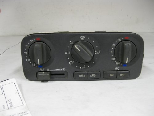 Temp Climate AC Heater Control Volvo V70 1998 98 Air Conditioning & Heater Control Tom's Foreign Auto Parts 424911-655-50886-100374