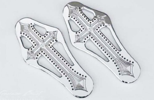 Precision Billet Darkside Rider Billet Floorboards - Chrome HD-DS-FLOOR Floor Boards Precision Billet HD-DS-FLOOR