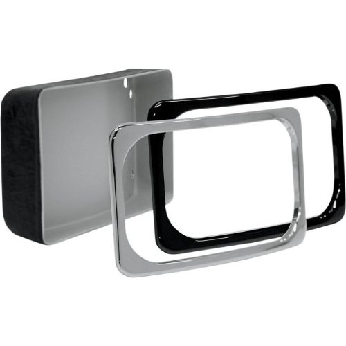 Paul Yaffe Originals Stealth 2 License Plate Frame Assemblies - Black with composite box SFC-B Frames Paul Yaffe Originals SFC-B