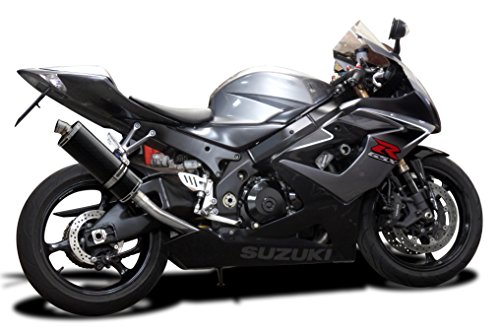Delkevic US KIT0926 Suzuki GSX-R1000 K5-K6 14 Oval Carbon Silencer Mufflers Delkevic KIT0926
