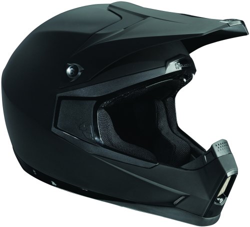 Thor Quadrant Solid MX Motocross Helmet Matte Black MD Helmets Thor -