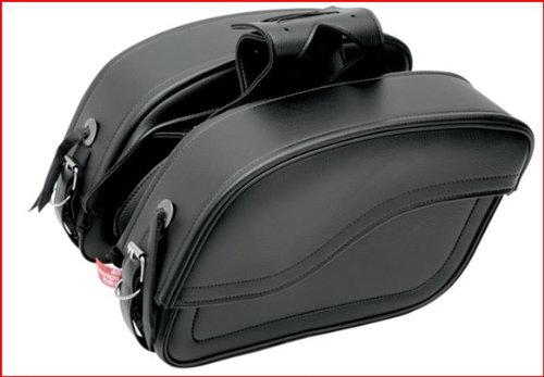 All American Riders Extra Large Futura 2000 Slant Saddlebags Plain Saddle Bags All American 8800P