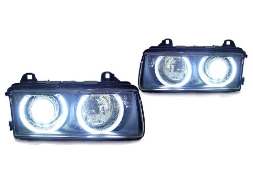 Headlight Assemblies Depo HLB3E36DPABLKHIDLED