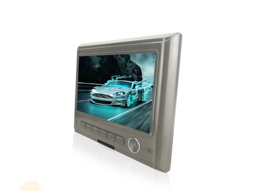 Headrest Video Generic J-6618-DVD-Grey+HP
