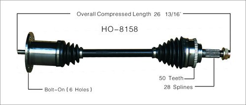 Shafts Prime Choice Auto Parts DSK589