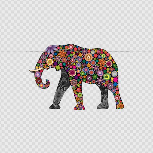 Decals Elephant Mammoth Stickers DT092950600