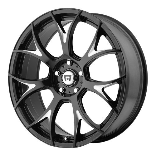 Motegi Racing MR126 Wheel with Gloss Black Milled (20x10/5x112mm) Car Motegi Racing MR12621057338