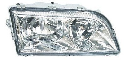 Volvo S/V 40 (00-04) Halogen Headlight Right w/ Chrome Trim URO Chrome Trim & Accessories URO Parts VOL_308652682456253