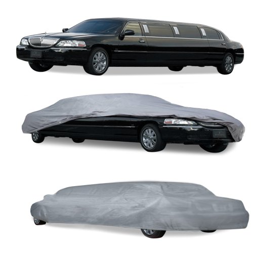 OxGord Heavy Duty Limousine Limo Cover to Fit Limos up to 25' All Weather Protection Wholesale Custom Fit OxGord LC-940-25