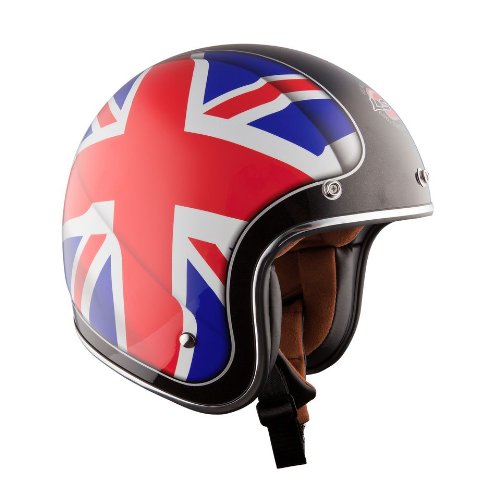 LS2 OF583 Union Open Face Helmet (Red/White/Blue, Large) Helmets LS2 Helmets 583-1134