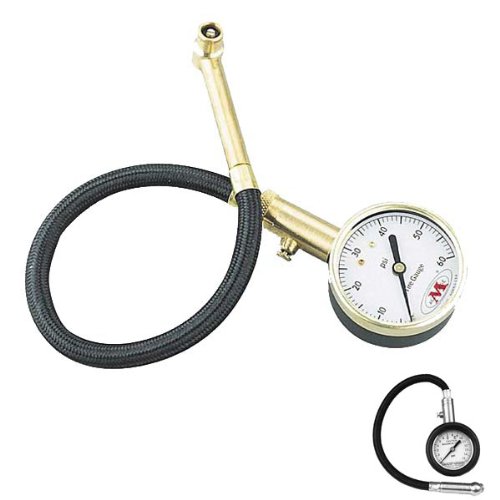 Accugage Tire Gauge with Hose 0-60 psi Tire Gauges Accugage AccugageTireGauge-0-60 psi